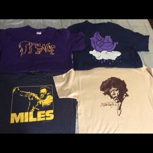 Vintage music icons T-shirts